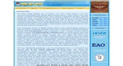 Desktop Screenshot of implantaty.info